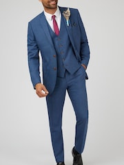 Antique Rogue Blue Blake Texture Jacket - Image 4 of 6