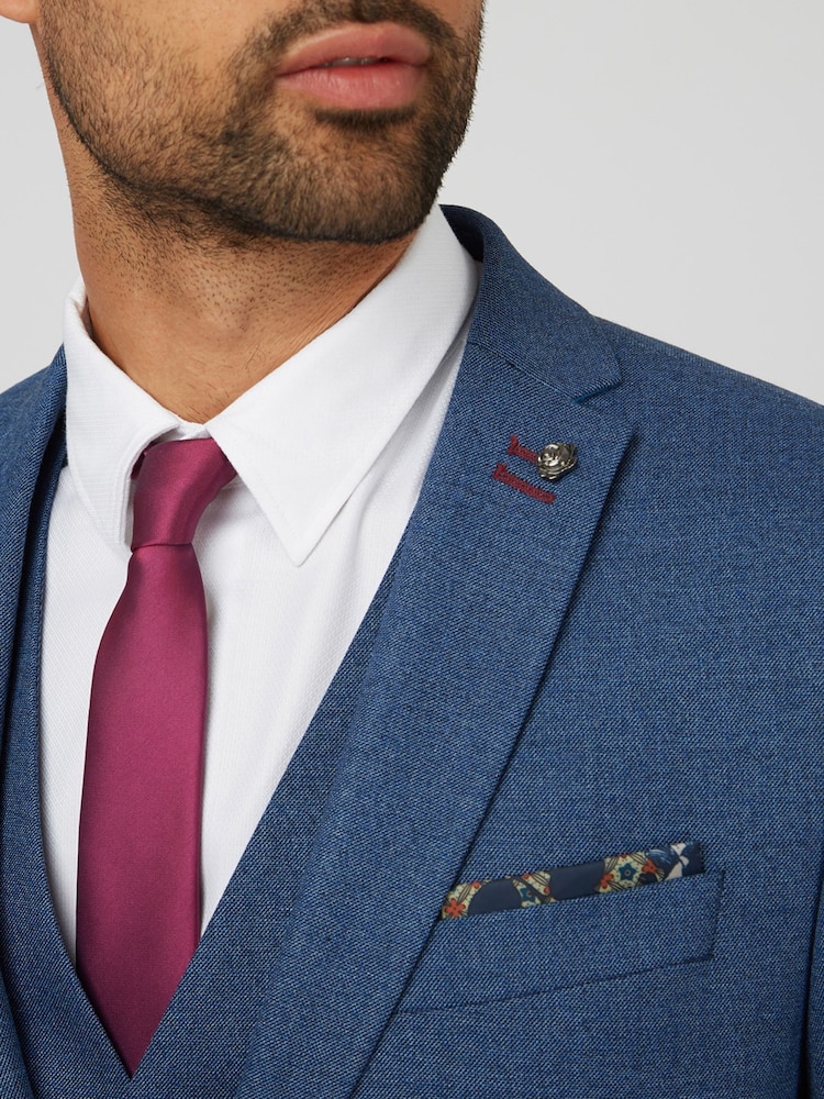 Antique Rogue Blue Blake Texture Jacket - Image 5 of 6