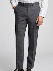 Ted Baker Grey Semi Slim Dobson Trousers - Image 1 of 4