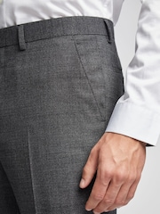 Ted Baker Grey Semi Slim Dobson Trousers - Image 3 of 4