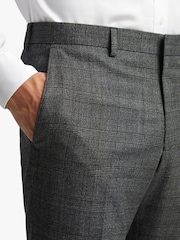 Ted Baker Grey Slim Sagan Check Trousers - Image 4 of 4