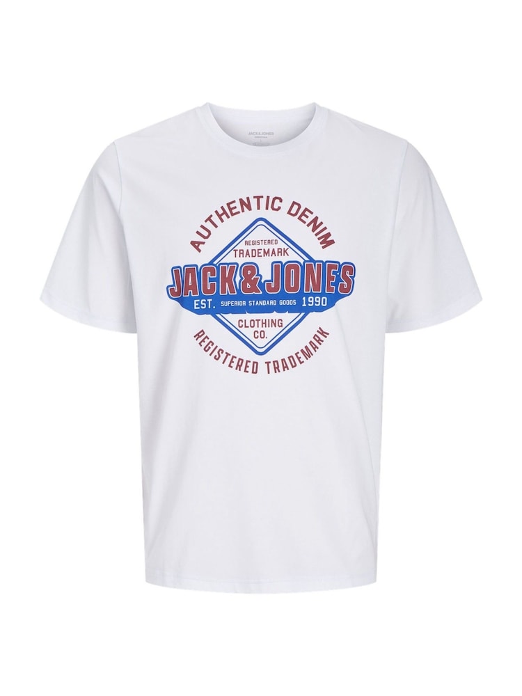 Pack de 3 camisetas estampadas de manga corta de JACK & JONES - Imagen 2 de 4