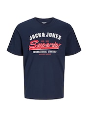 Pack de 3 camisetas estampadas de manga corta de JACK & JONES - Imagen 4 de 4