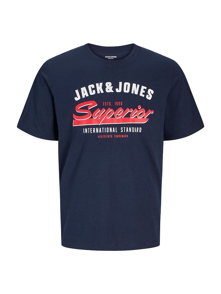 Pack de 3 camisetas estampadas de manga corta de JACK & JONES - Imagen 4 de 4