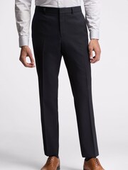Ted Baker Blue Slim Kepler Basket Weave Trousers - Image 1 of 3