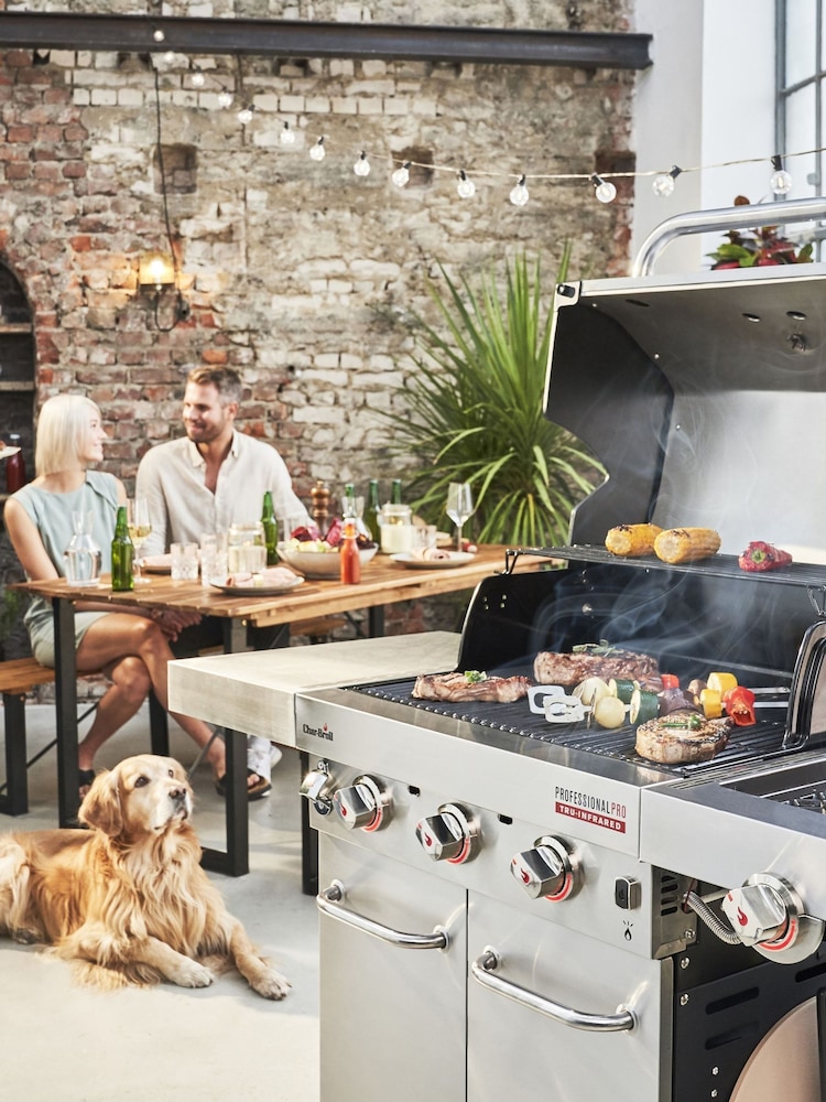 Char-Broil Stainless Steel Professional PRO S 3 Garden BBQ - Image 1 of 6