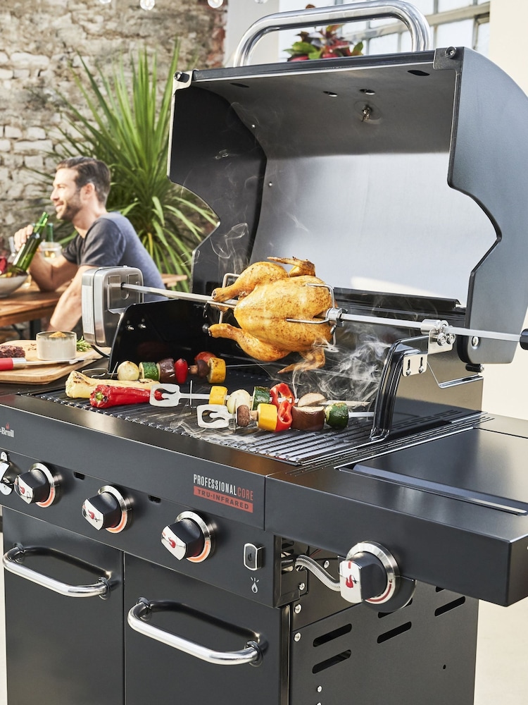 Char-Broil Black Professional CORE B 3 Garden BBQ - Image 1 of 6