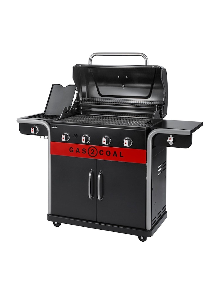 Char-Broil Black Gas2Coal 2.0 440 Garden BBQ - Image 6 of 6