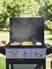 Char-Broil Black Griddle 3400 Garden BBQ - Image 1 of 6