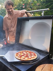 Char-Broil Black Versa Tile Garden BBQ Griddle - Image 3 of 6