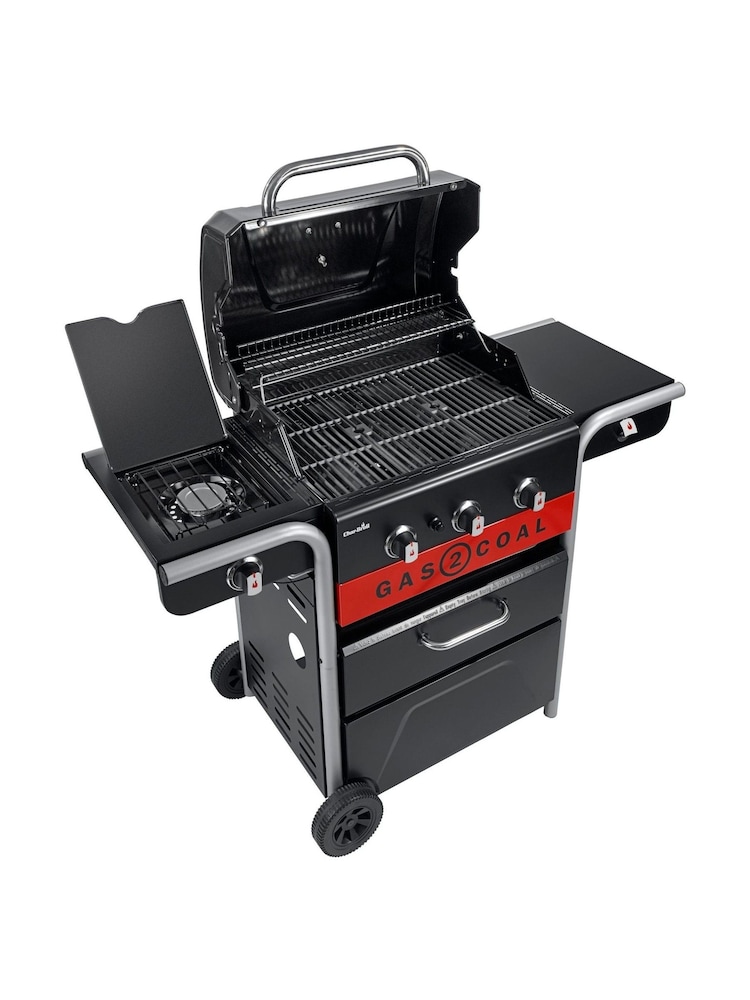 Char-Broil Black Gas Coal 2.0 330 Garden BBQ - Image 6 of 6