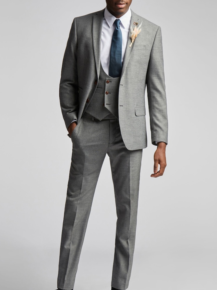 Antique Rogue Grey Blake Texture Jacket - Image 3 of 6
