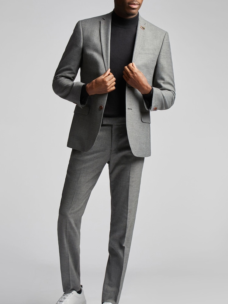 Antique Rogue Grey Blake Texture Jacket - Image 4 of 6