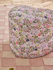 Cath Kidston Tiny Town Pink Locket Heart Shaped Stool - Image 3 of 4