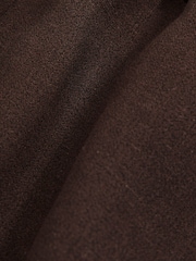 Reiss Chocolate Brown Willow Linen-Blend Drawstring Shorts - Image 5 of 5
