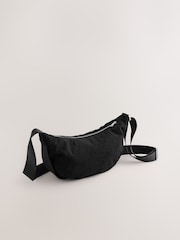 Black - Cord Effect Sling Bag - Image 2 of 5
