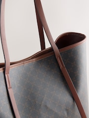 Brown Monogram Large Shoulder Bag - Image 3 of 4