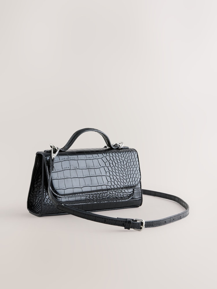 Negro - Structured Hand Held Bag - Imagen 1 de 4 Negro - Structured Hand Held Bag - Imagen 1 de 4