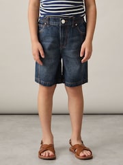 Reiss Petra Knee-Length Denim Shorts - Imagen 1 de 5