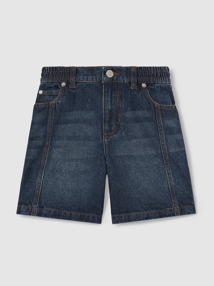 Reiss Petra Knee-Length Denim Shorts - Imagen 2 de 5
