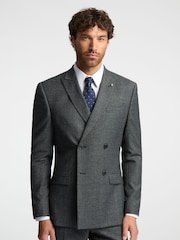 Ted Baker Grey Sagan Check Slim Jacket - Image 1 of 5