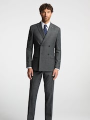 Ted Baker Grey Sagan Check Slim Jacket - Image 2 of 5