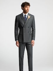 Ted Baker Grey Sagan Check Slim Jacket - Image 3 of 5