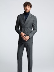 Ted Baker Grey Sagan Check Slim Jacket - Image 4 of 5