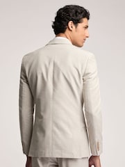 Ted Baker Natural Slim Morris Cott Lin Jacket - Image 2 of 6