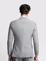 Ted Baker Grey Slim Bredon Check Jacket - Image 5 of 6