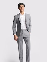 Ted Baker Grey Slim Bredon Check Jacket - Image 6 of 6