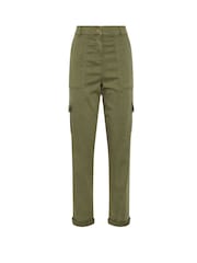 Long Tall Sally Green Cargo Trousers - Image 5 of 5