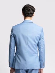 Ted Baker Blue Slim Blake Sharkskin Jacket - Image 6 of 6