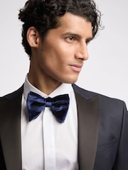 Ted Baker Blue Slim Breen Tuxedo Jacket - Image 4 of 5