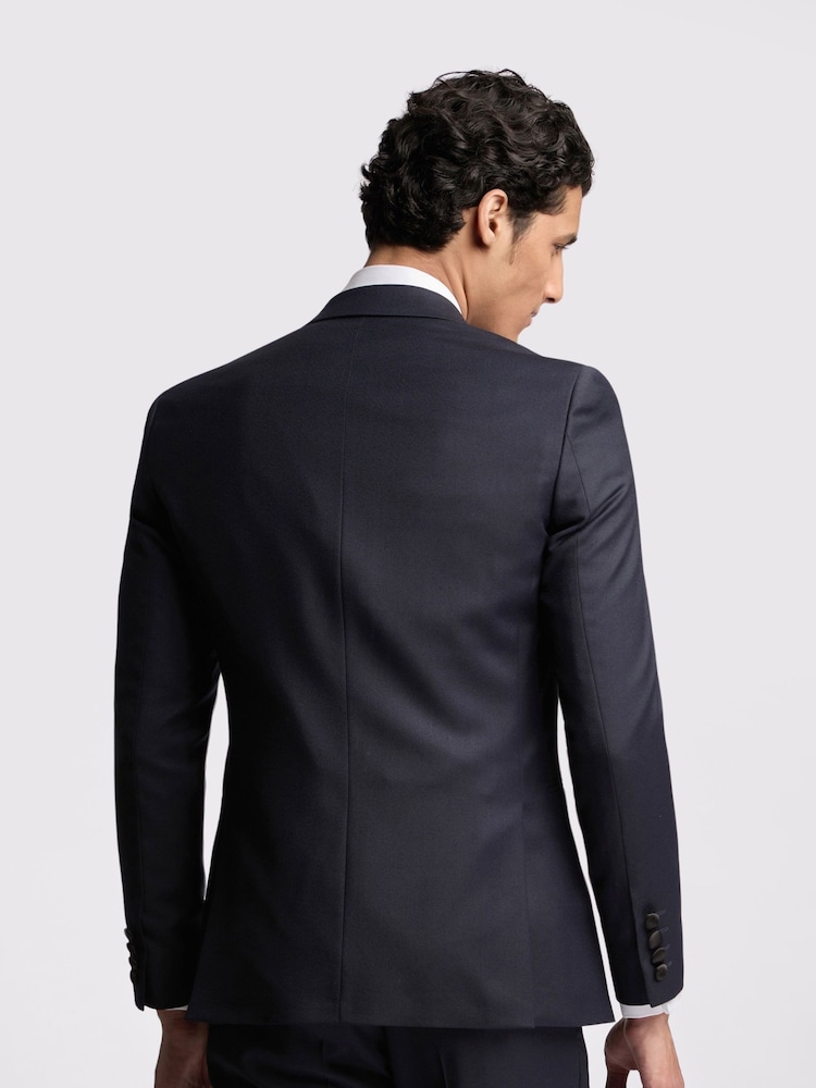 Ted Baker Blue Slim Breen Tuxedo Jacket - Image 5 of 5