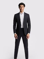 Ted Baker Blue Slim Kepler Basket Weave Jacket - Image 2 of 5