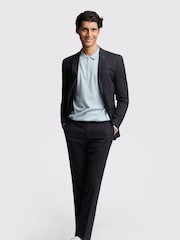 Ted Baker Blue Slim Kepler Basket Weave Jacket - Image 5 of 5