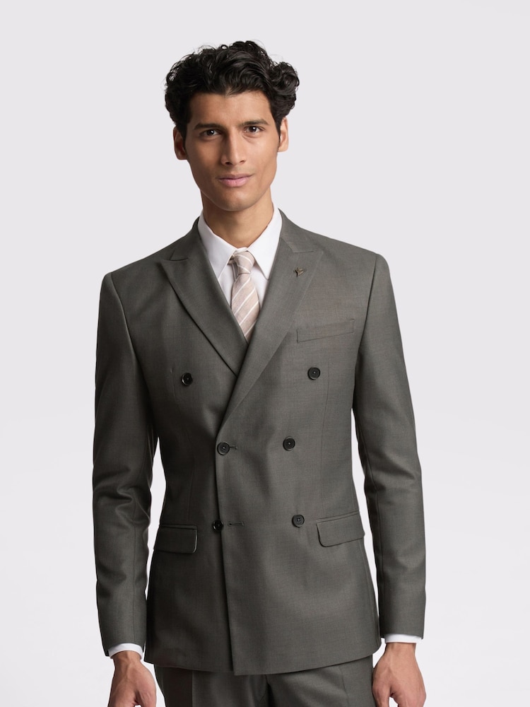 Ted Baker Green Slim Piper Twill Jacket - Image 1 of 5