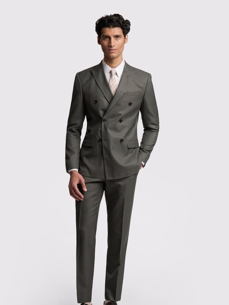 Ted Baker Green Slim Piper Twill Jacket - Image 2 of 5