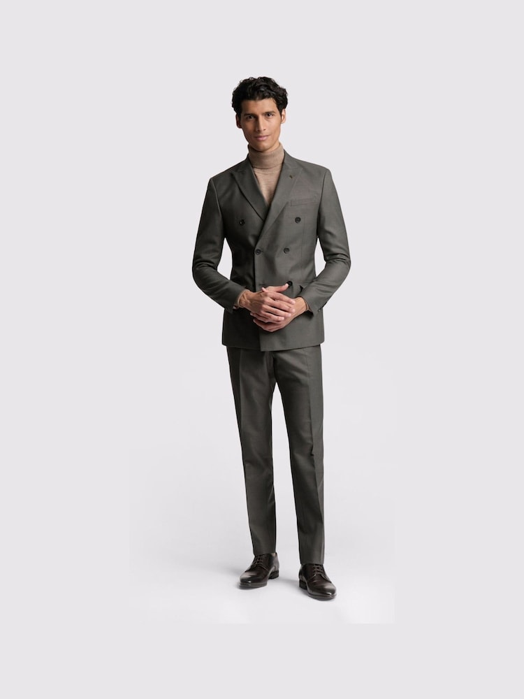 Ted Baker Green Slim Piper Twill Jacket - Image 5 of 5
