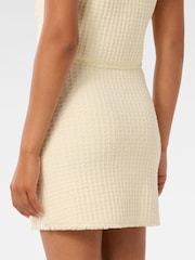 Forever New Yellow Aria Boucle Knitted Skirt - Image 2 of 5