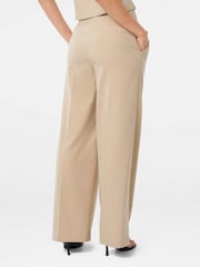 Forever New Natural Frieda High Waist Wide Leg Trousers - Image 2 of 5