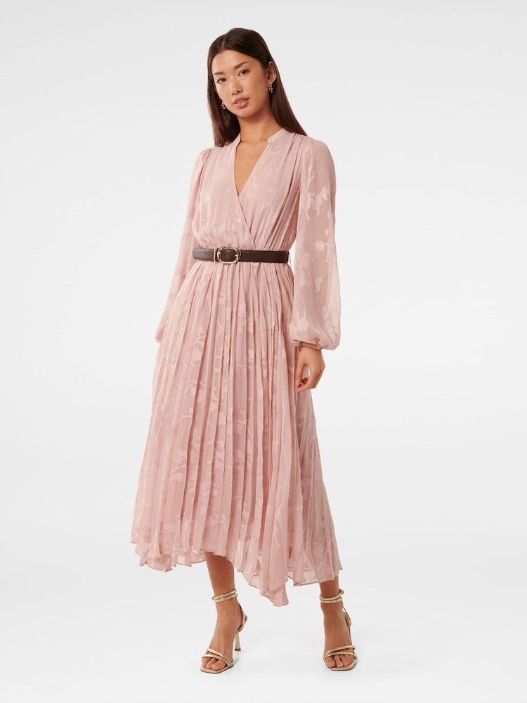 Forever New Gabriella Texturiertes Midi-Kleid - Bild 1 von 4 Forever New Gabriella Texturiertes Midi-Kleid - Bild 1 von 4
