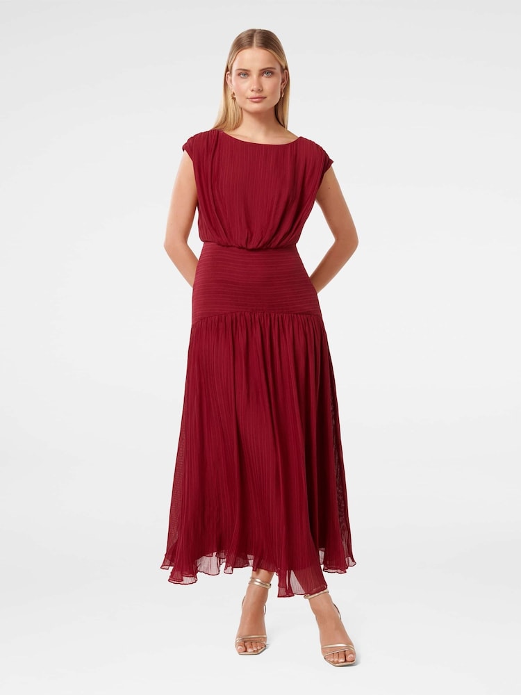 Платье макси Forever New Lila Crinkle - Изображение 1 из 4