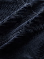 Navy Washed Cord Shorts - Image 7 of 7