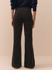 Chocolate Brown N. Premium Cord Bootcut Trousers - Image 3 of 7