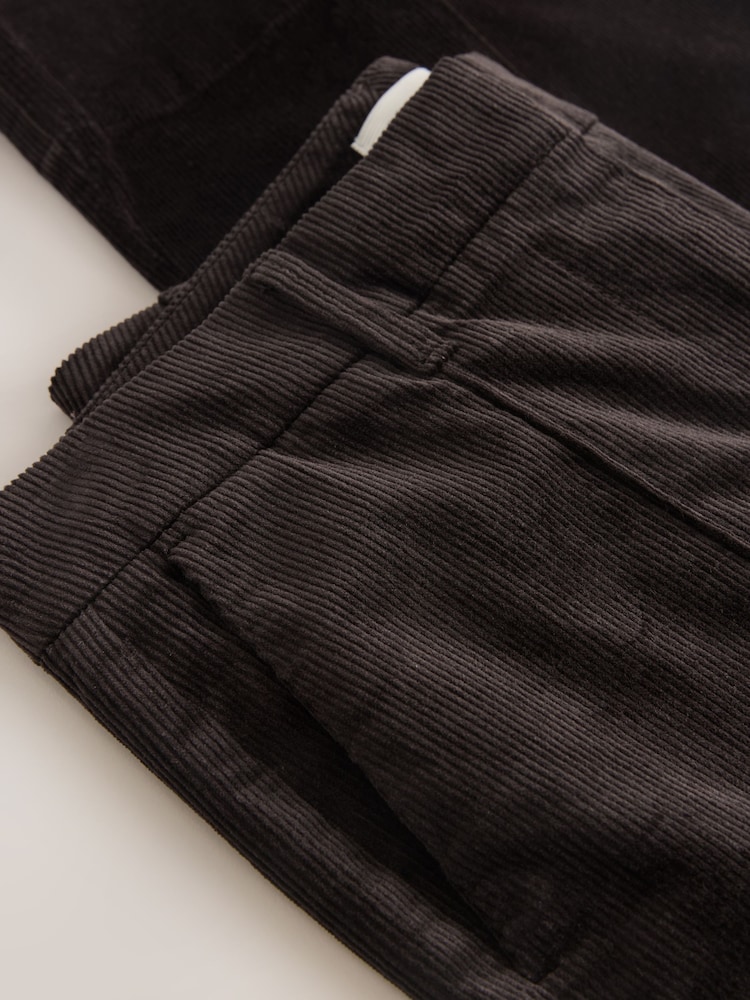 Chocolate Brown N. Premium Cord Bootcut Trousers - Image 7 of 7