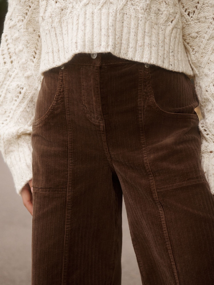 Short en velours chocolat Promod | La Redoute
