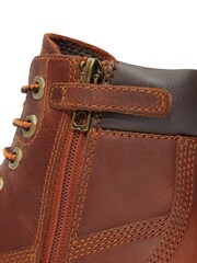 Timberland 6" Courma Kids Brown Boots - Image 4 of 7
