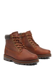 Timberland 6" Courma Kids Brown Boots - Image 5 of 7